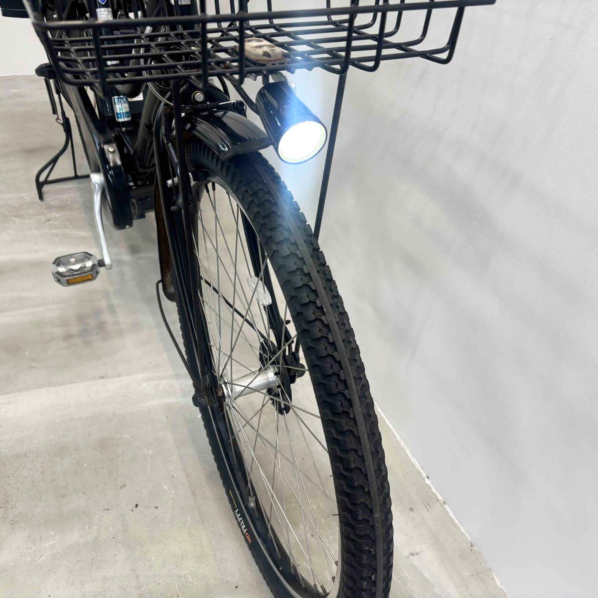 中古電動自転車 ブリヂストン ハイディB ブラック 26インチ YK008