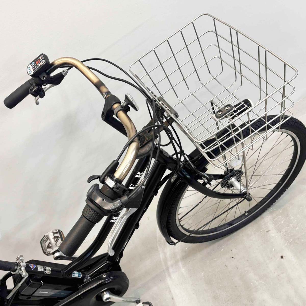 中古電動自転車 ブリヂストン ハイディB ブラック 26インチ YK009