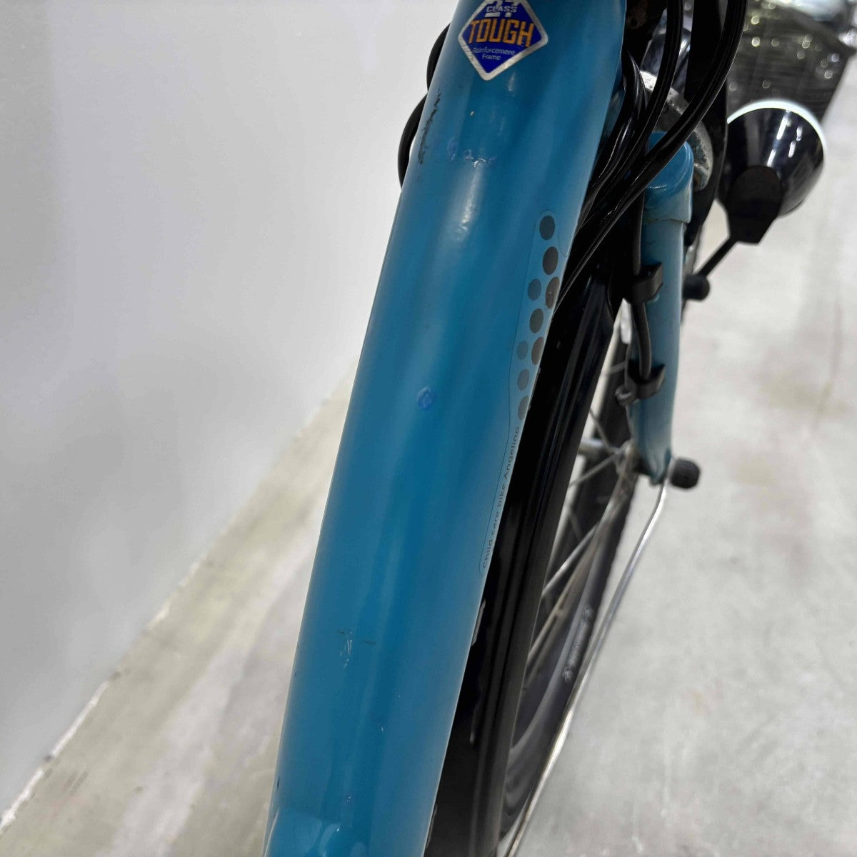 中古電動自転車 ブリヂストン アンジェリーノプティットe ブルー 20インチ YK013
