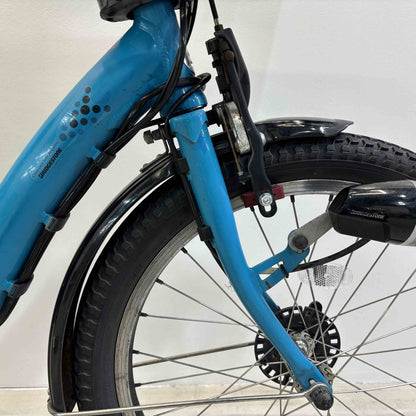 ブリヂストン アンジェリーノプティットe ブルー 20インチ YK013 【中古車】