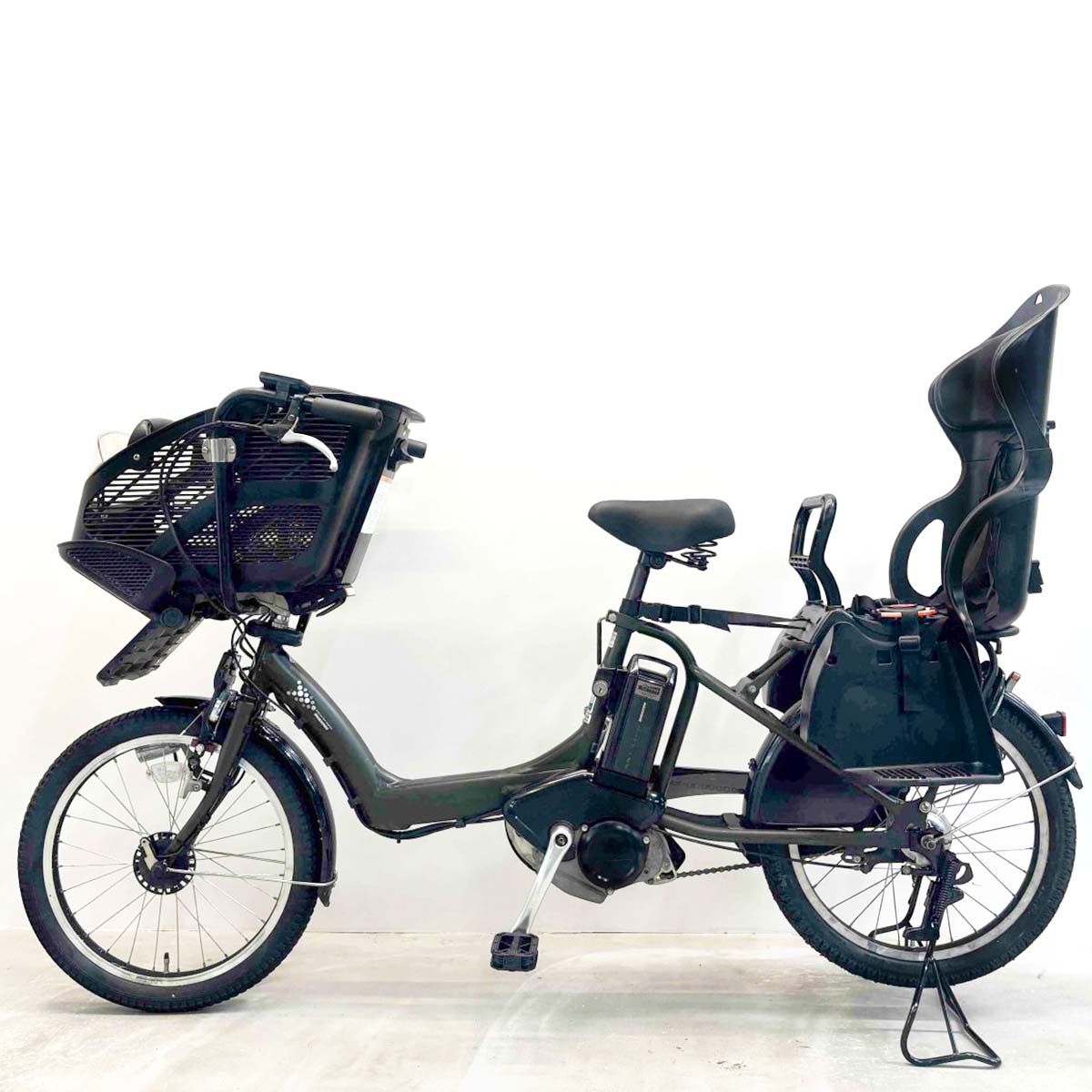 ブリヂストン アンジェリーノプティットe カーキ 20インチ YK014 【中古車】