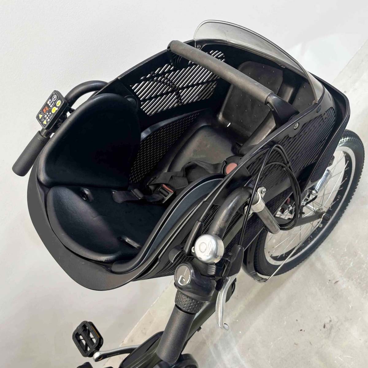 中古電動自転車 ブリヂストン アンジェリーノプティットe カーキ 20インチ YK014
