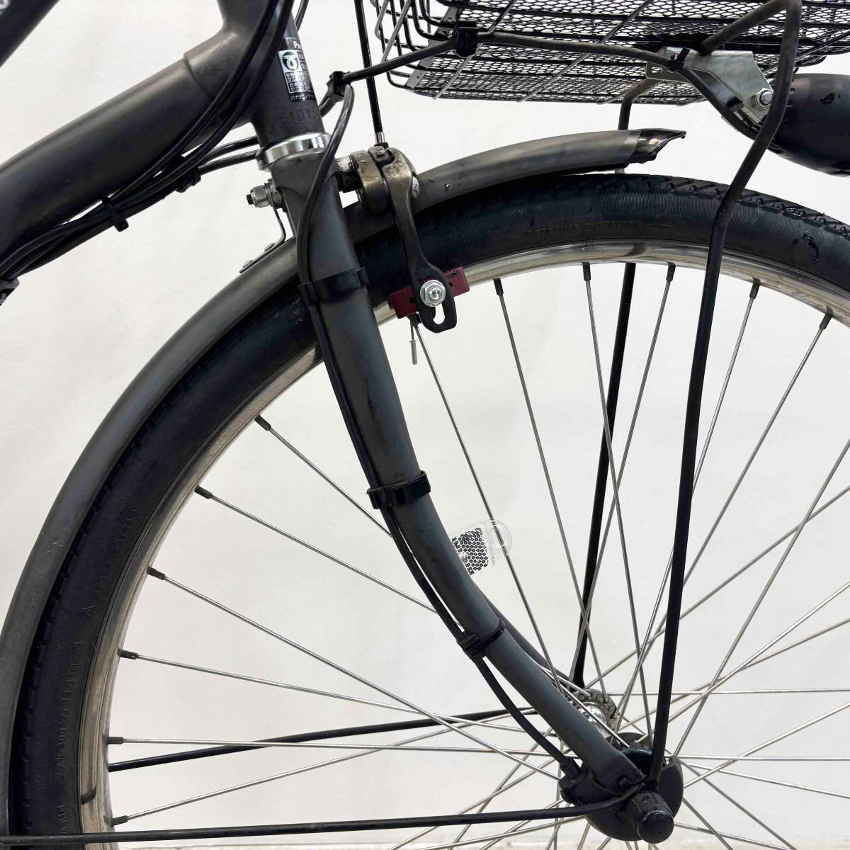 中古電動自転車 パナソニック ティモ I グレー 26インチ YK021