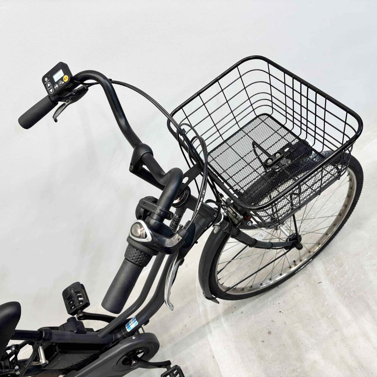 中古電動自転車 パナソニック ティモ I グレー 26インチ YK021