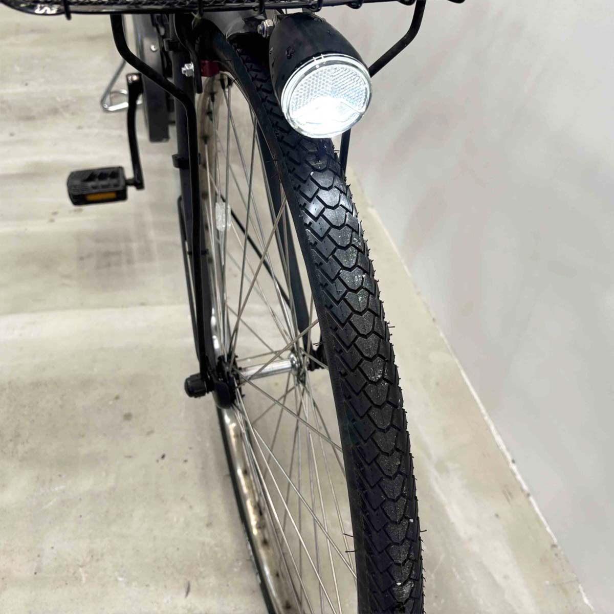 中古電動自転車 パナソニック ティモ I グレー 26インチ YK021