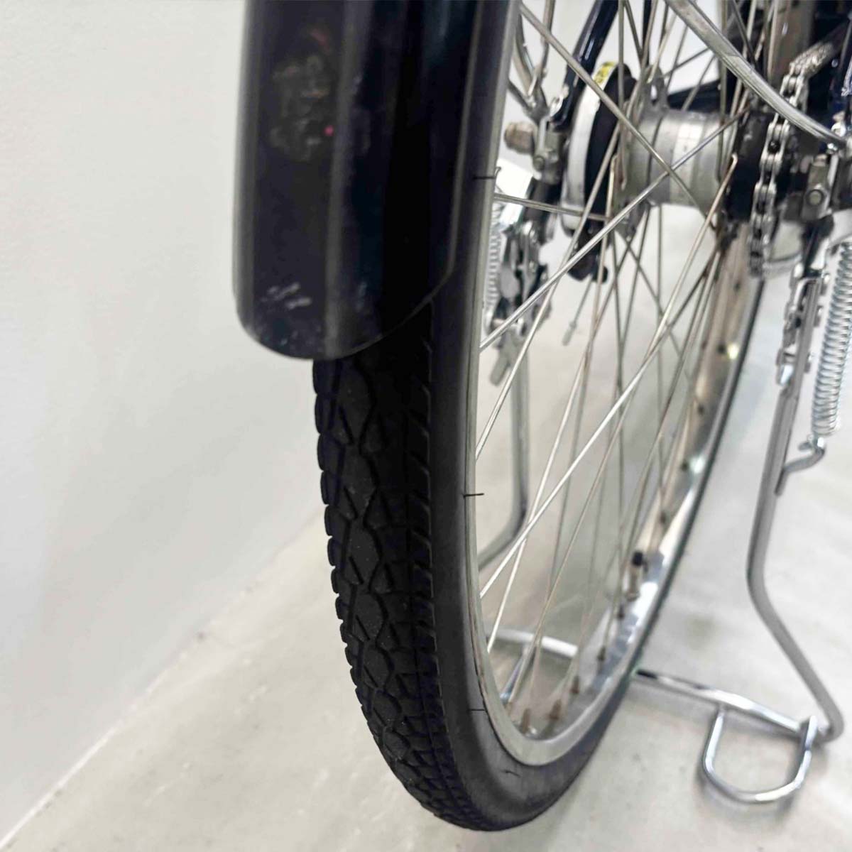 中古電動自転車 ヤマハ PAS ナチュラL ブルー 26インチ YK023