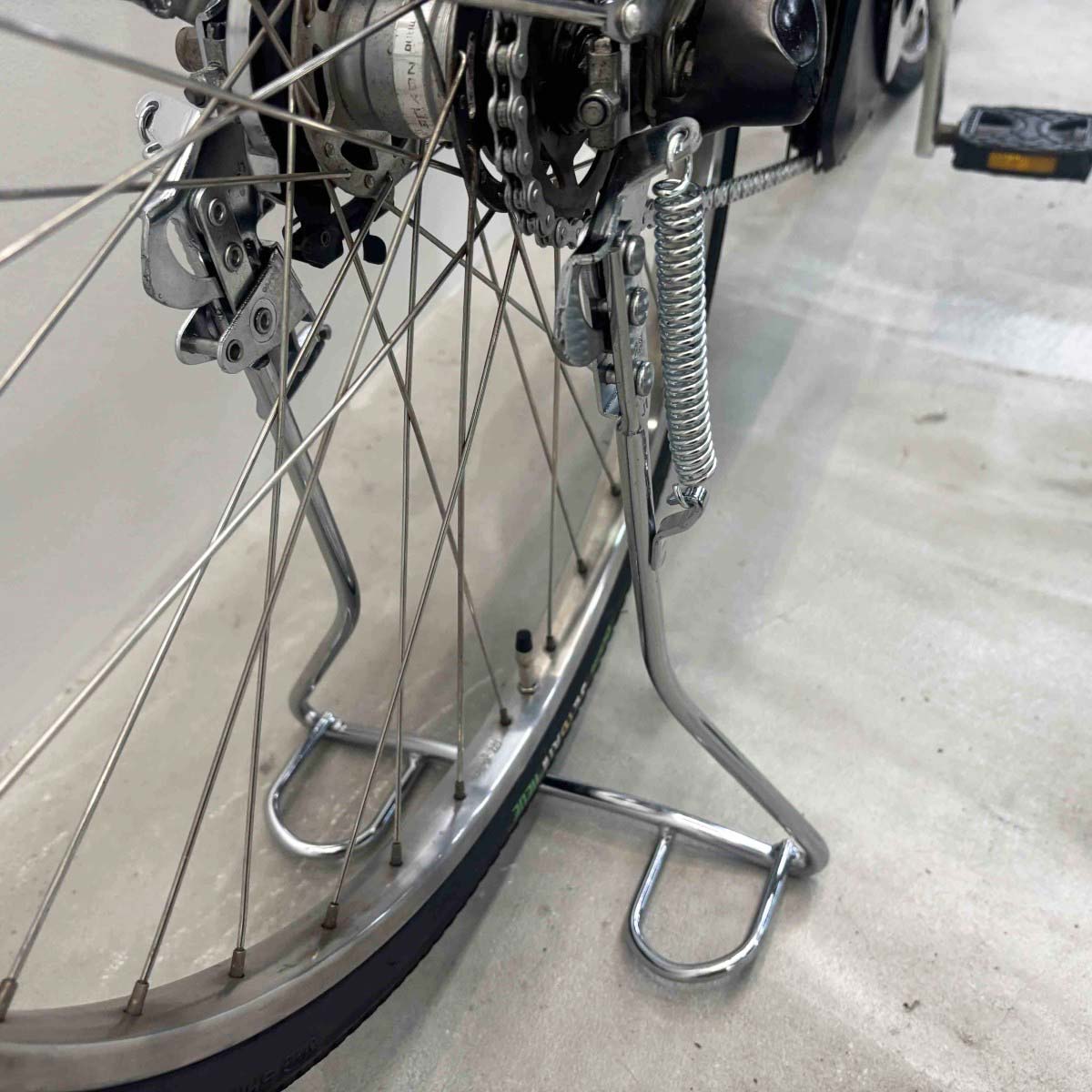 中古電動自転車 ヤマハ PAS ナチュラL ブルー 26インチ YK023