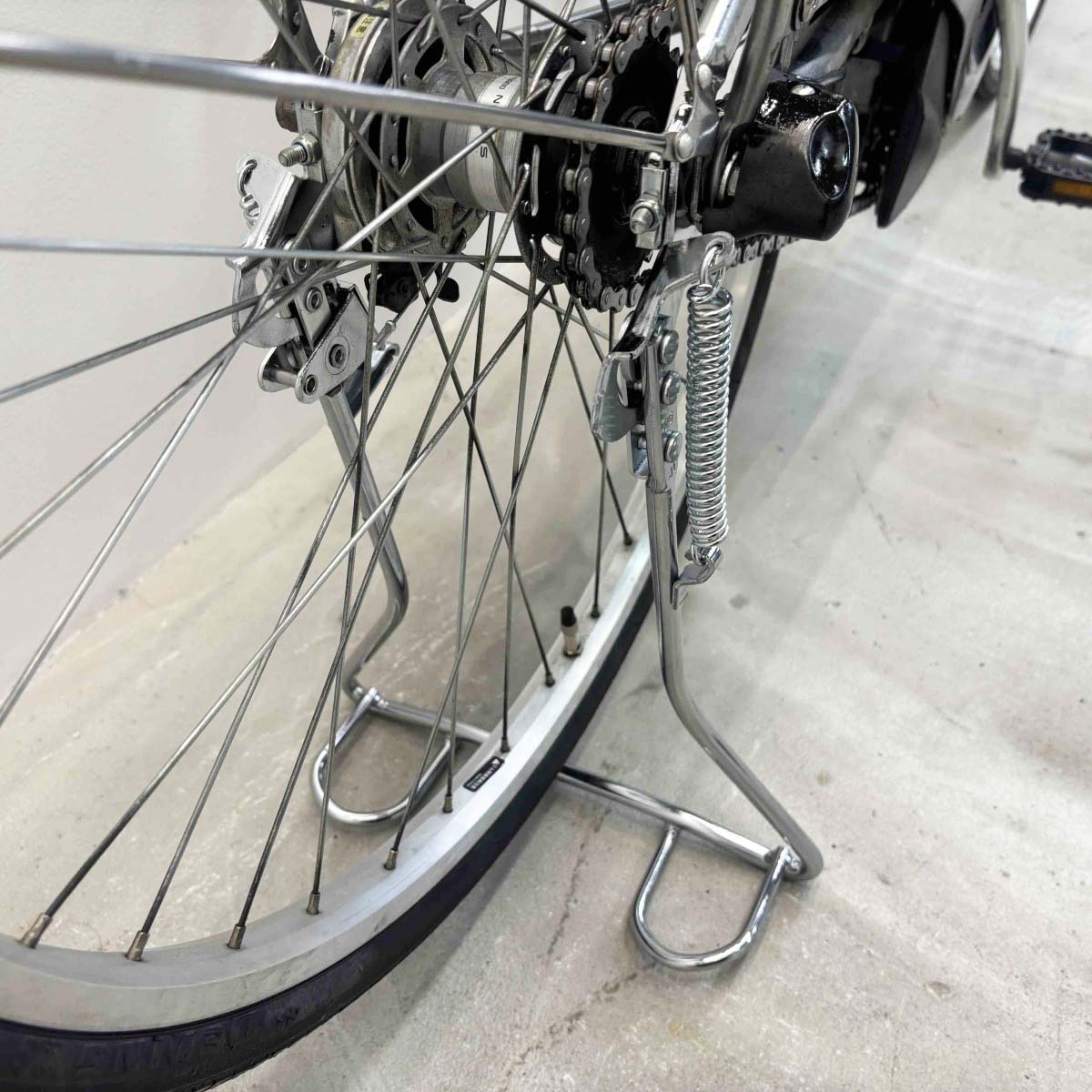 中古電動自転車 ヤマハ PAS チア シルバー 26インチ YK027