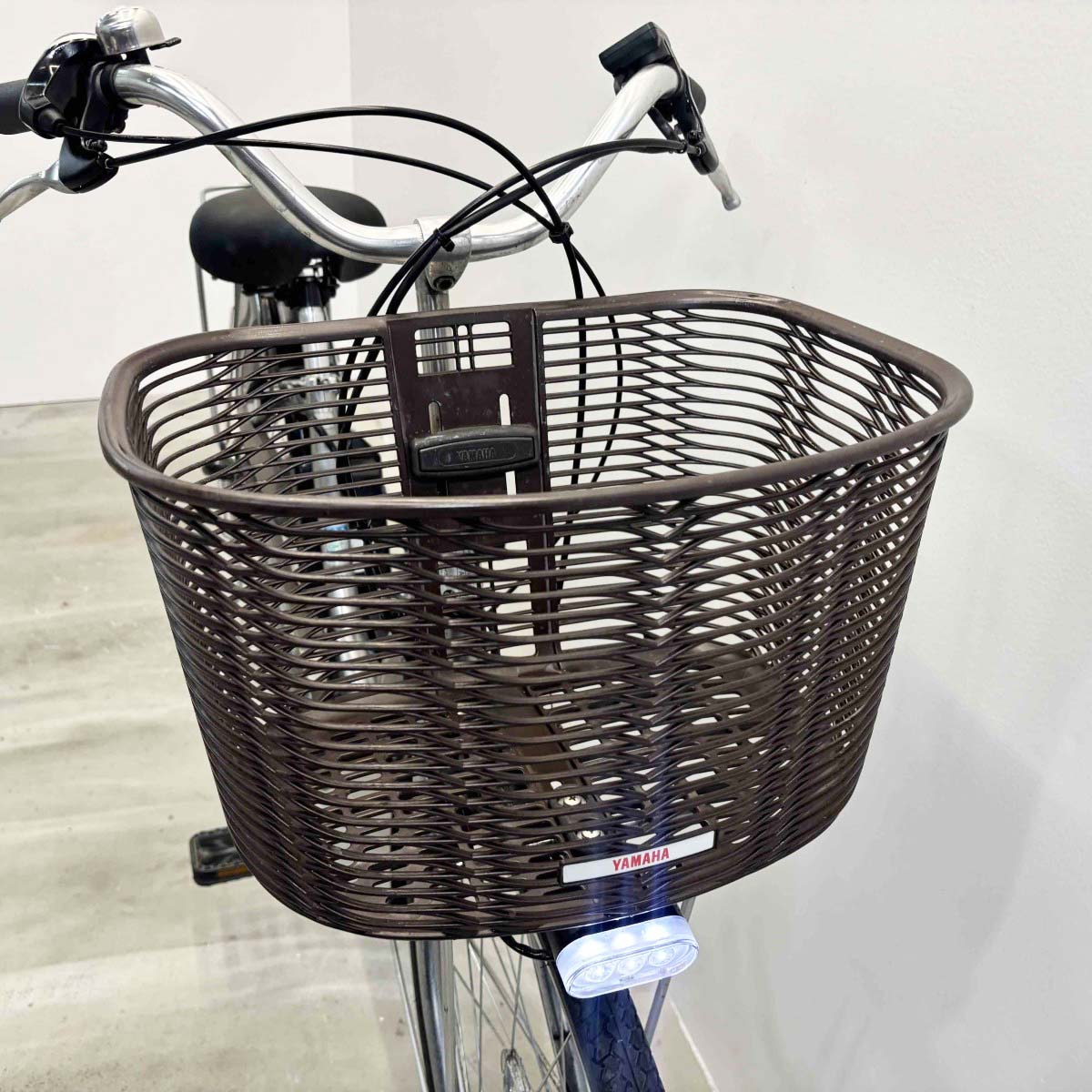 中古電動自転車 ヤマハ PAS チア シルバー 26インチ YK027