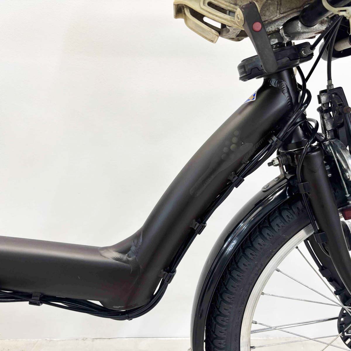 ブリヂストン アンジェリーノプティットe ブラウン 20インチ YK032 【中古車】