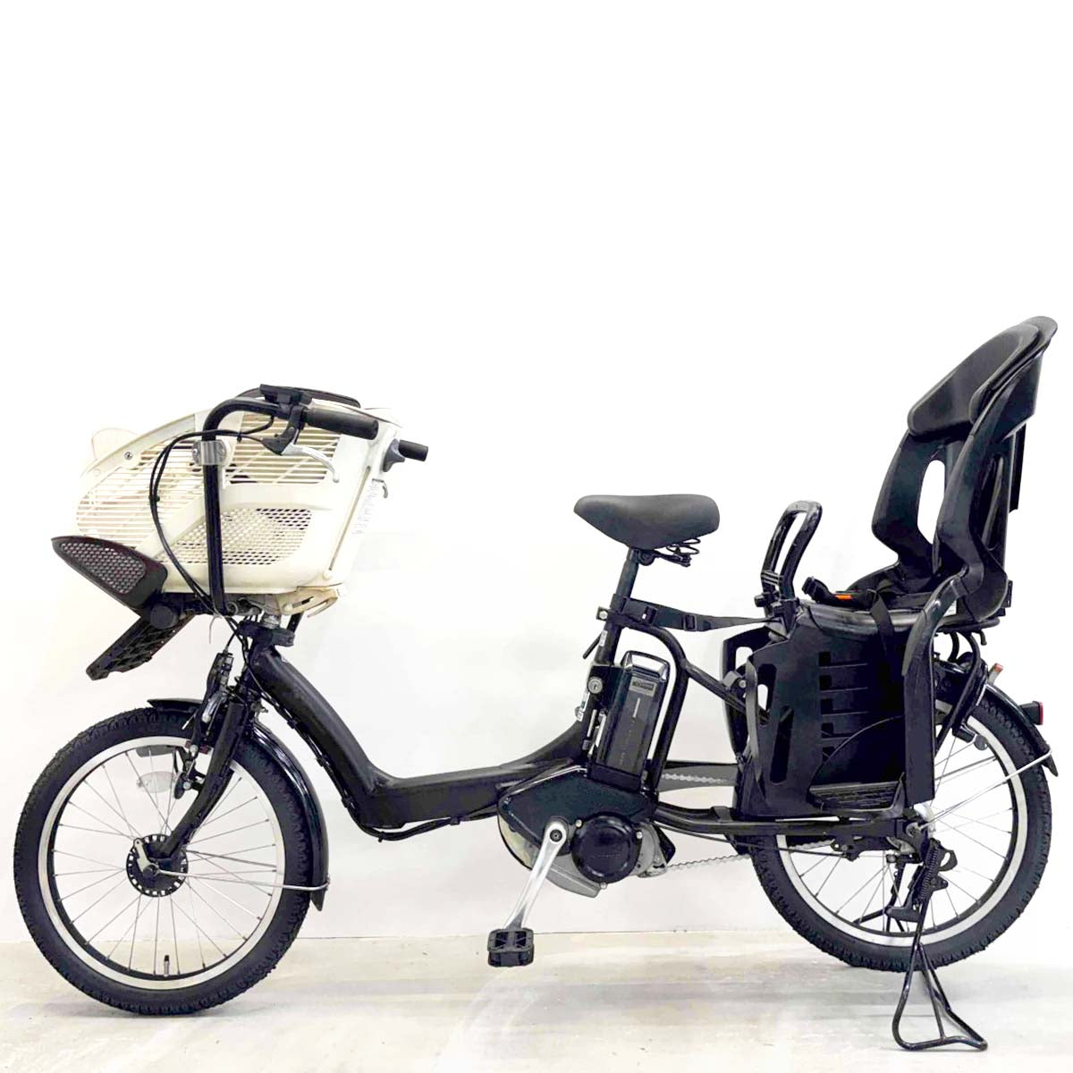 中古電動自転車 ブリヂストン アンジェリーノプティットe ブラウン 20インチ YK032