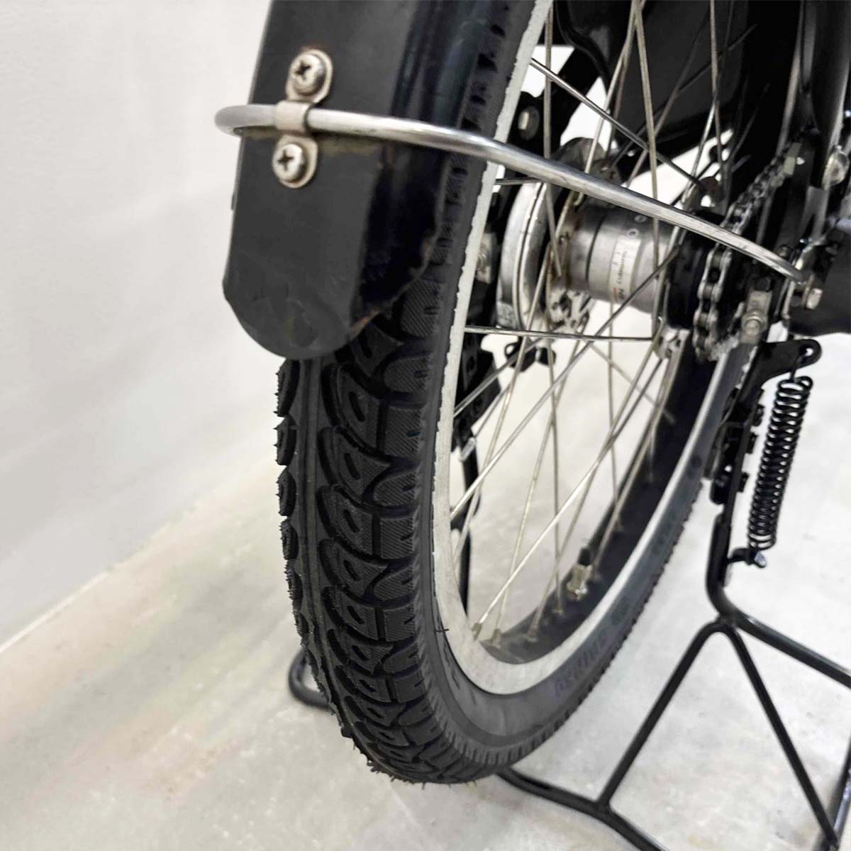 中古電動自転車 ブリヂストン アンジェリーノプティットe ブラウン 20インチ YK032