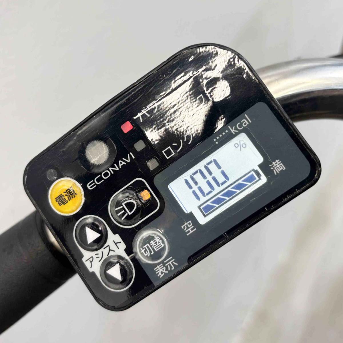 中古電動自転車 パナソニック ビビDX レッド 26インチ YK034