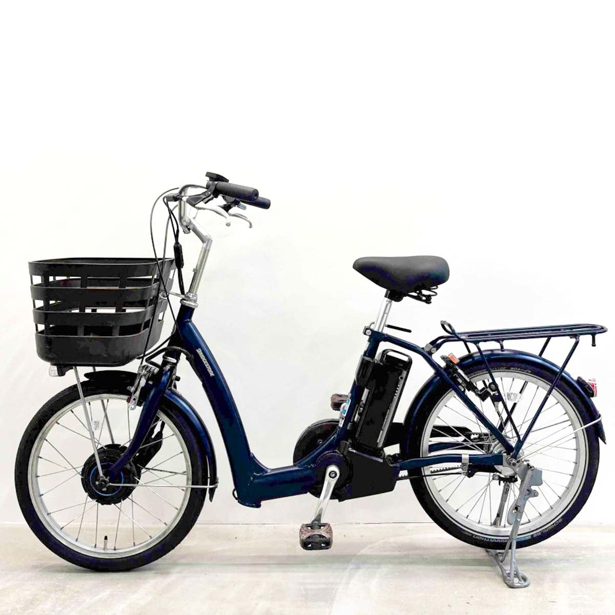 中古電動自転車 ブリヂストン フロンティア ラクット ネイビー 20