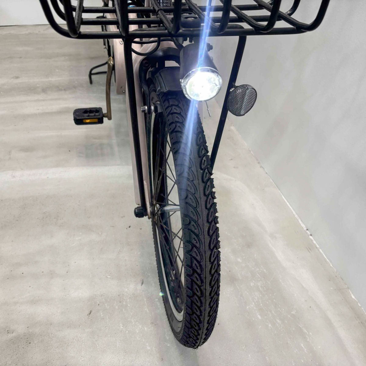 中古電動自転車 パナソニック ギュットアニーズDX ピンク 20インチ YK040