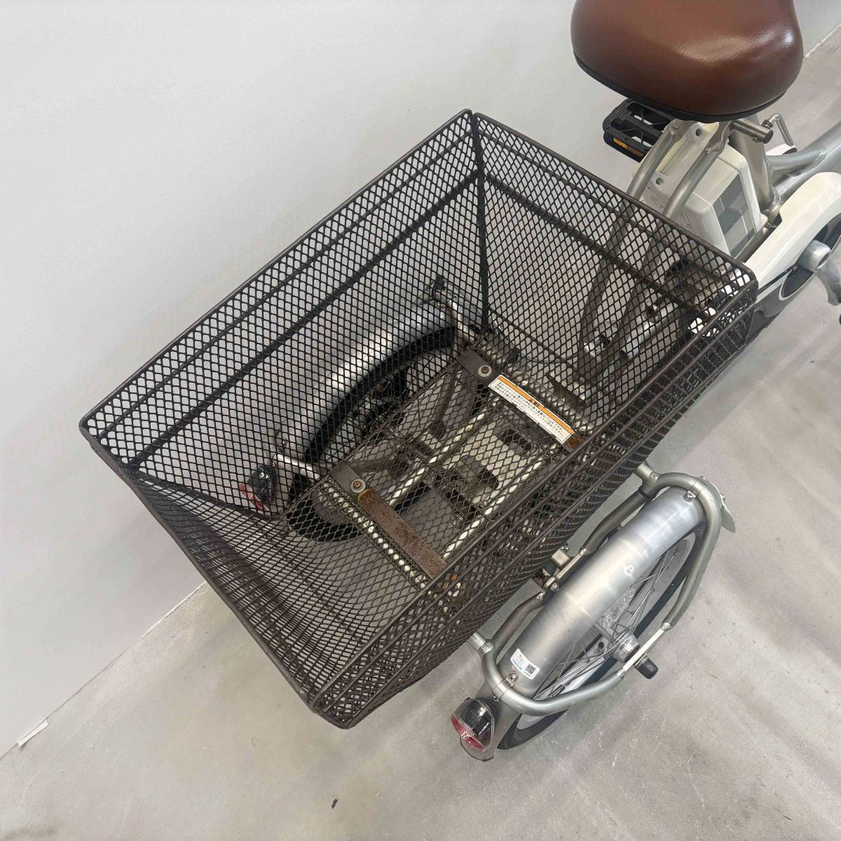 中古電動自転車 ヤマハ PAS ワゴン ゴールド 18×16インチ YK041