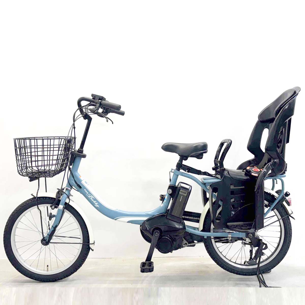 中古電動自転車 ヤマハ PAS バビーアン ブルー 20インチ YK044