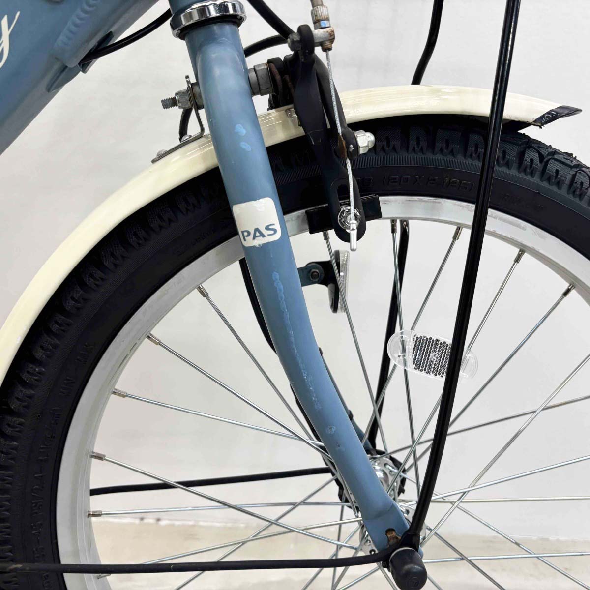 ヤマハ PAS バビーアン ブルー 20インチ YK044 【中古車】