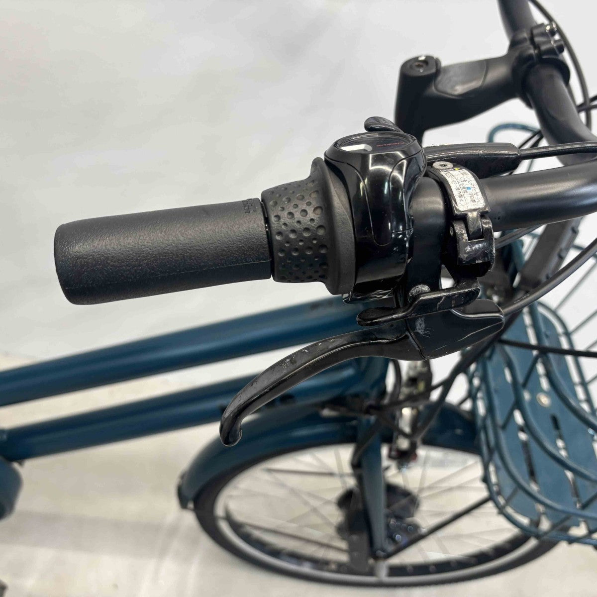 中古電動自転車 ブリヂストン ビッケグリ グリーン 24×20インチ YK045