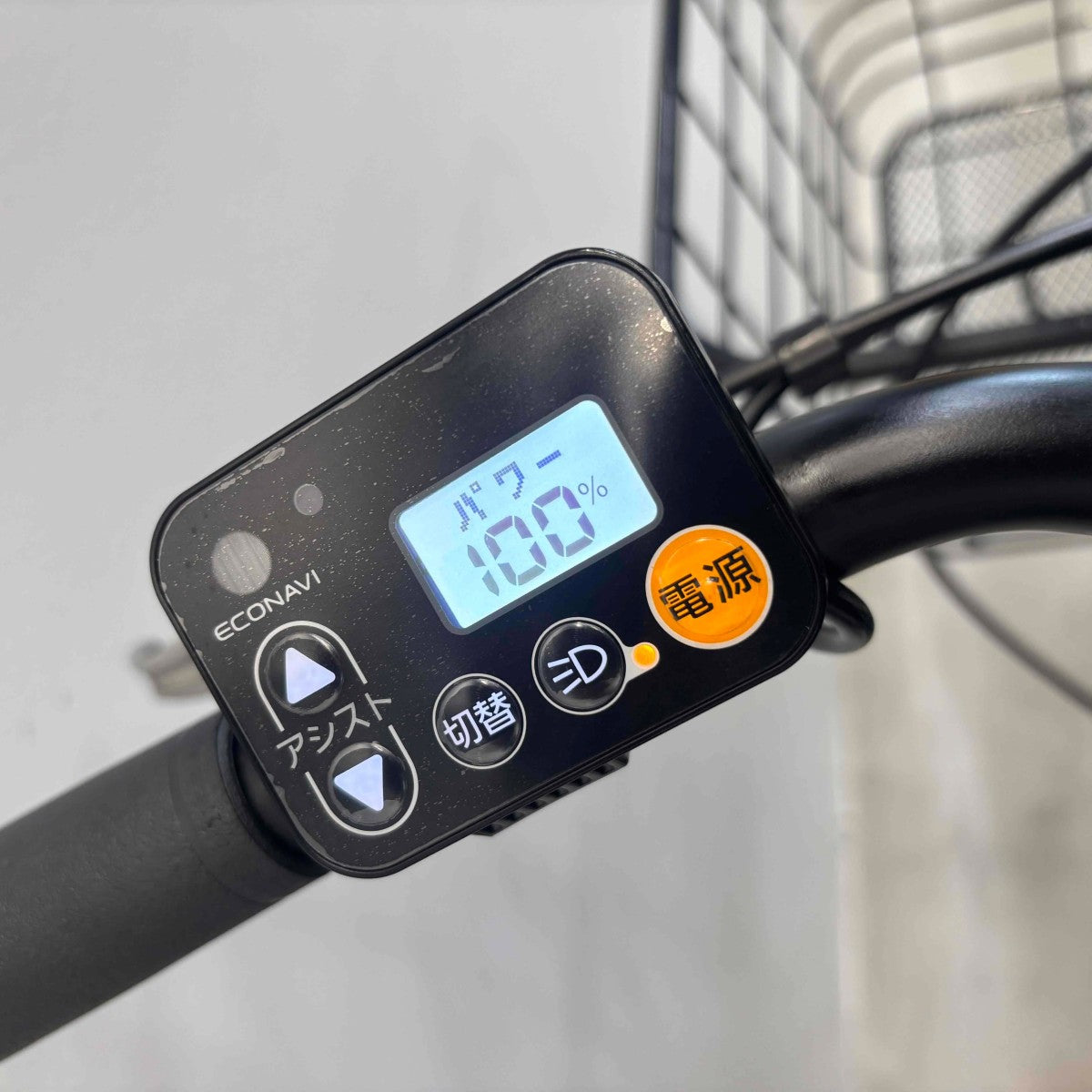 中古電動自転車 パナソニック ティモS カーキ 26インチ YK046