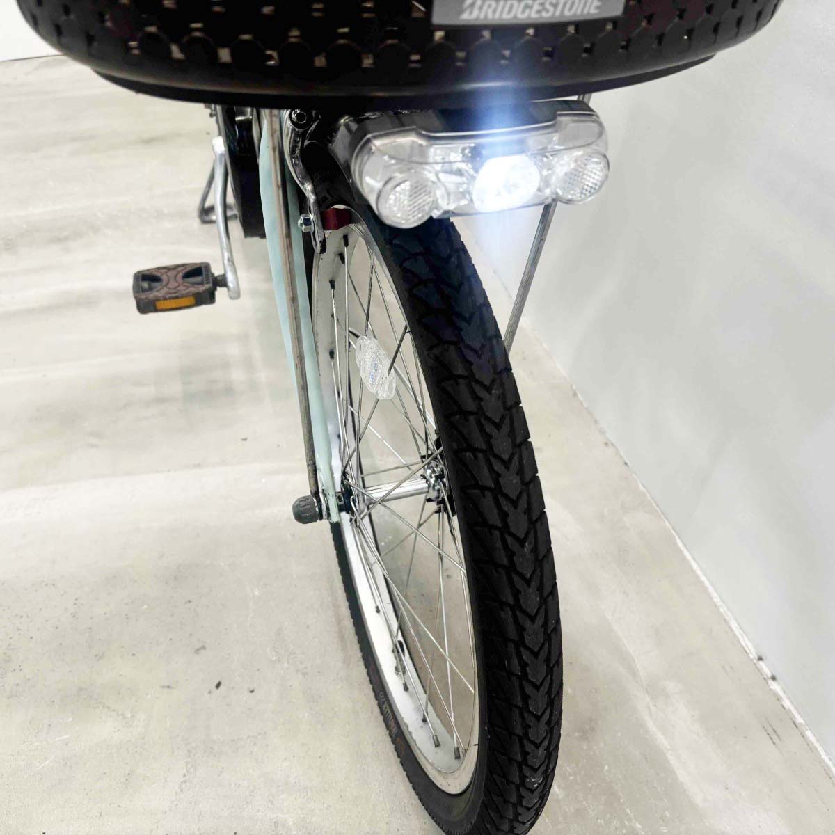 ブリヂストン アシスタユニ ブルー 20インチ YK047 【中古車】