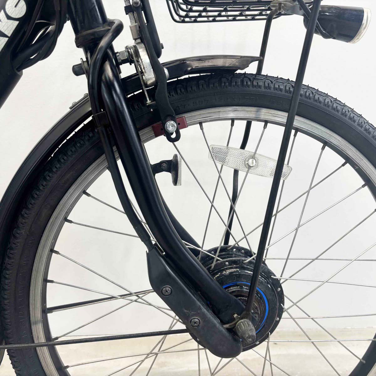 中古電動自転車 ブリヂストン ビッケモブdd ブラック 24×20インチ YK048