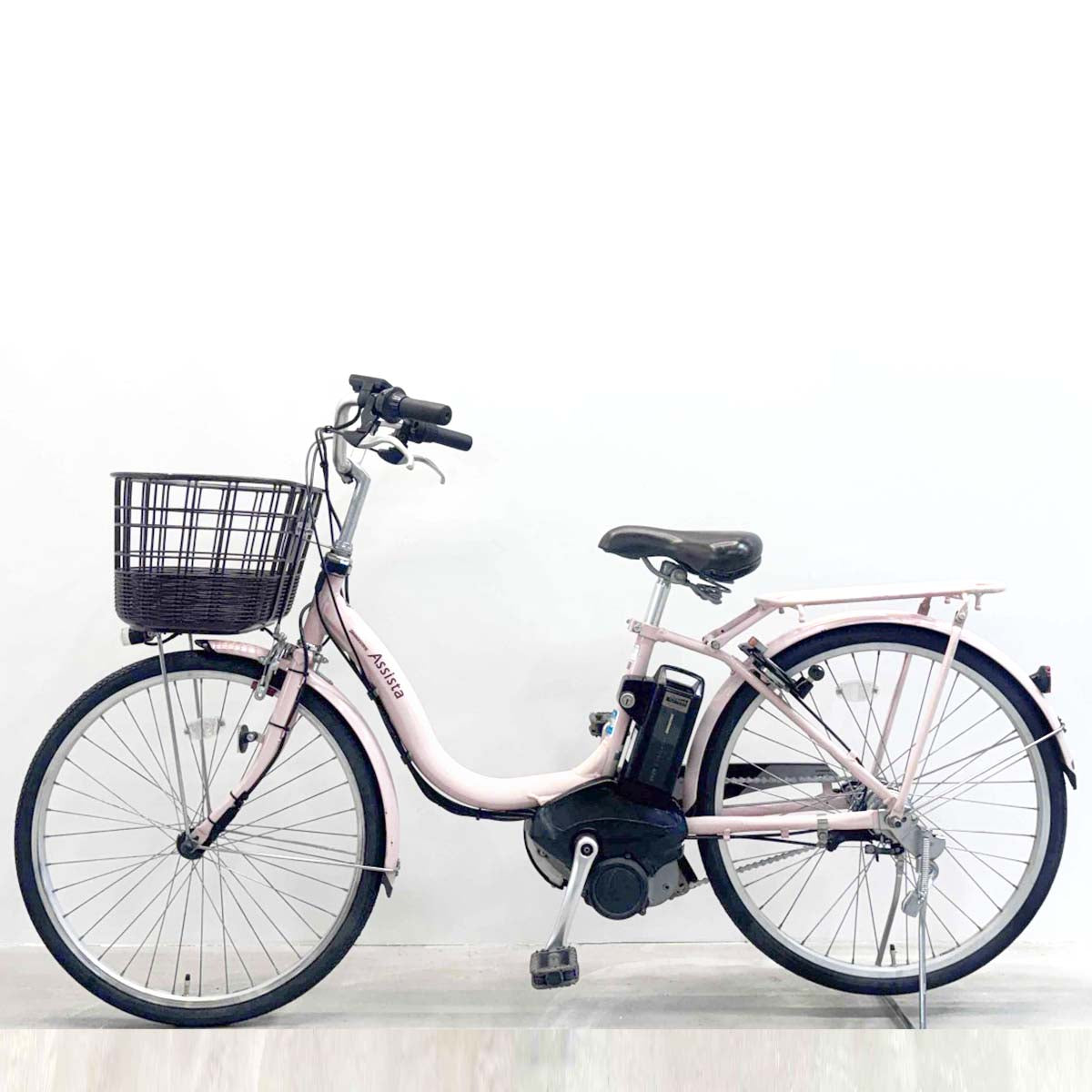 ブリヂストン アシスタ ファイン ピンク 24インチ YK049 【中古車】