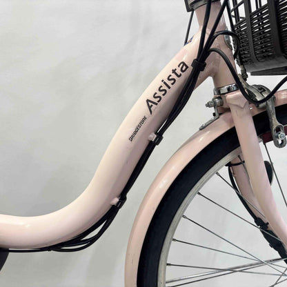 ブリヂストン アシスタ ファイン ピンク 24インチ YK049 【中古車】