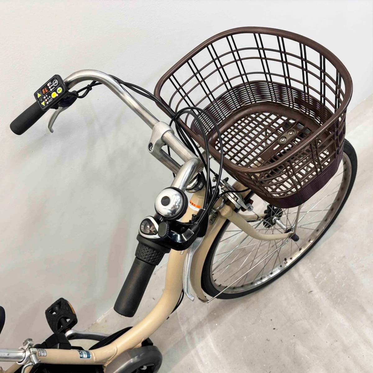 中古電動自転車 ヤマハ PAS ナチュラL DX ベージュ 26インチ YK050
