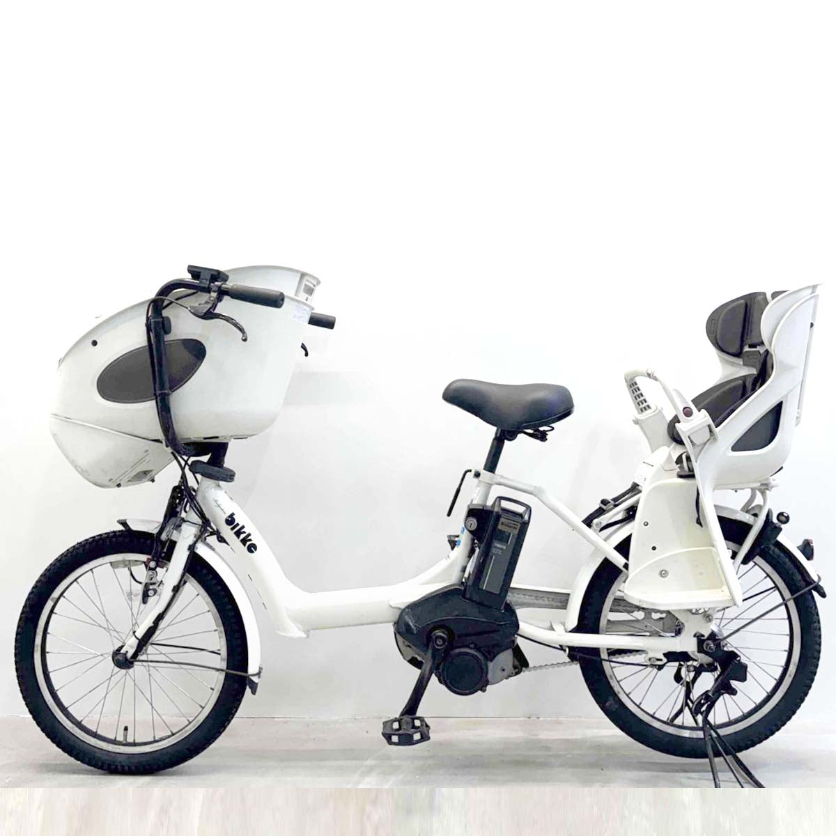 ブリヂストン ビッケポーラーe ホワイト 20インチ YK052 【中古車】