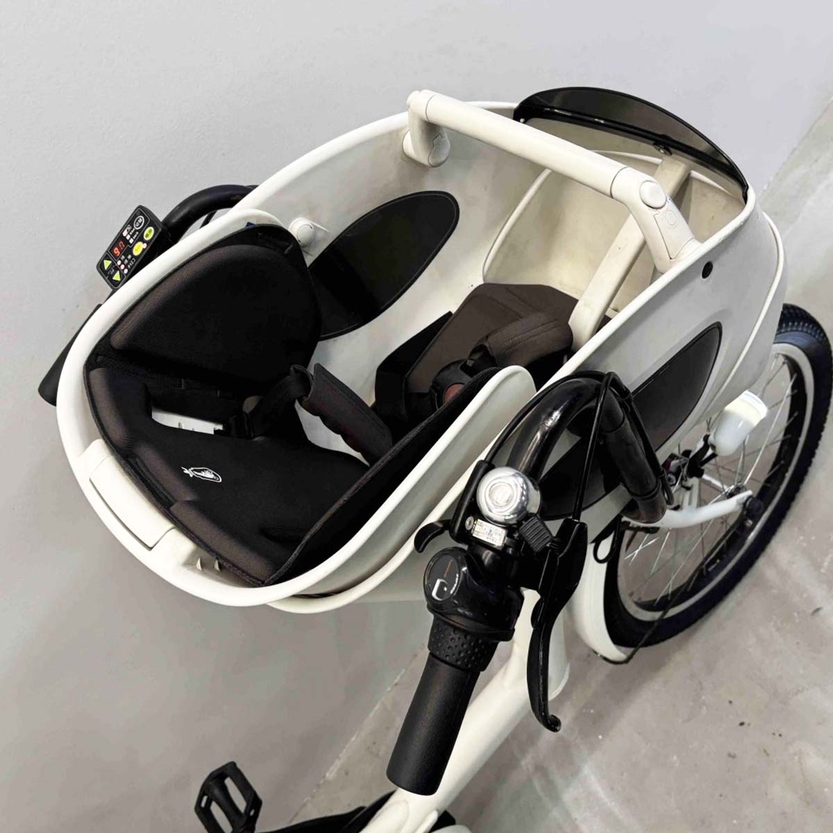 中古電動自転車 ブリヂストン ビッケポーラーe ホワイト 20インチ YK052