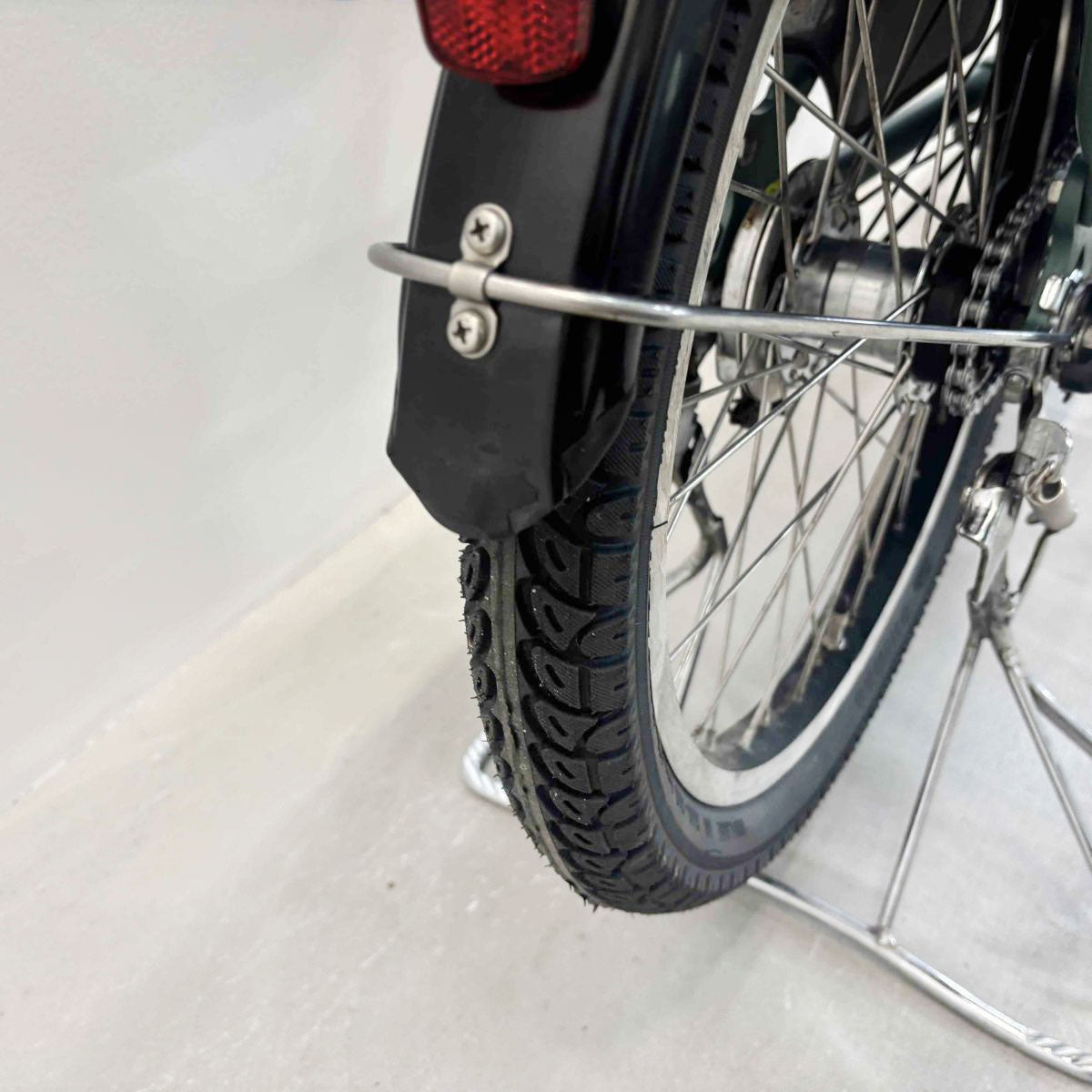 中古電動自転車 ブリヂストン アンジェリーノプティットe グリーン 20インチ YK054