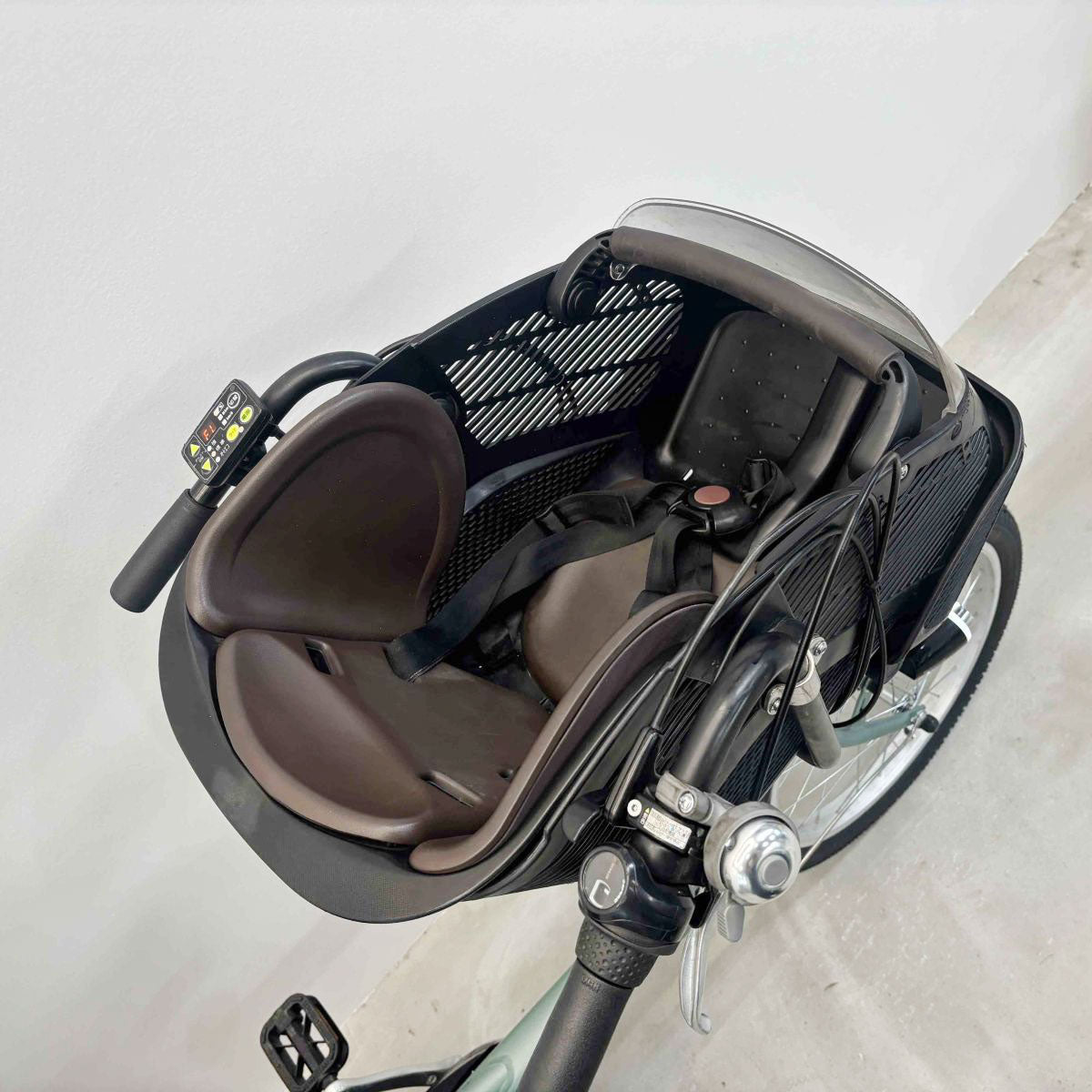 中古電動自転車 ブリヂストン アンジェリーノプティットe グリーン 20インチ YK054
