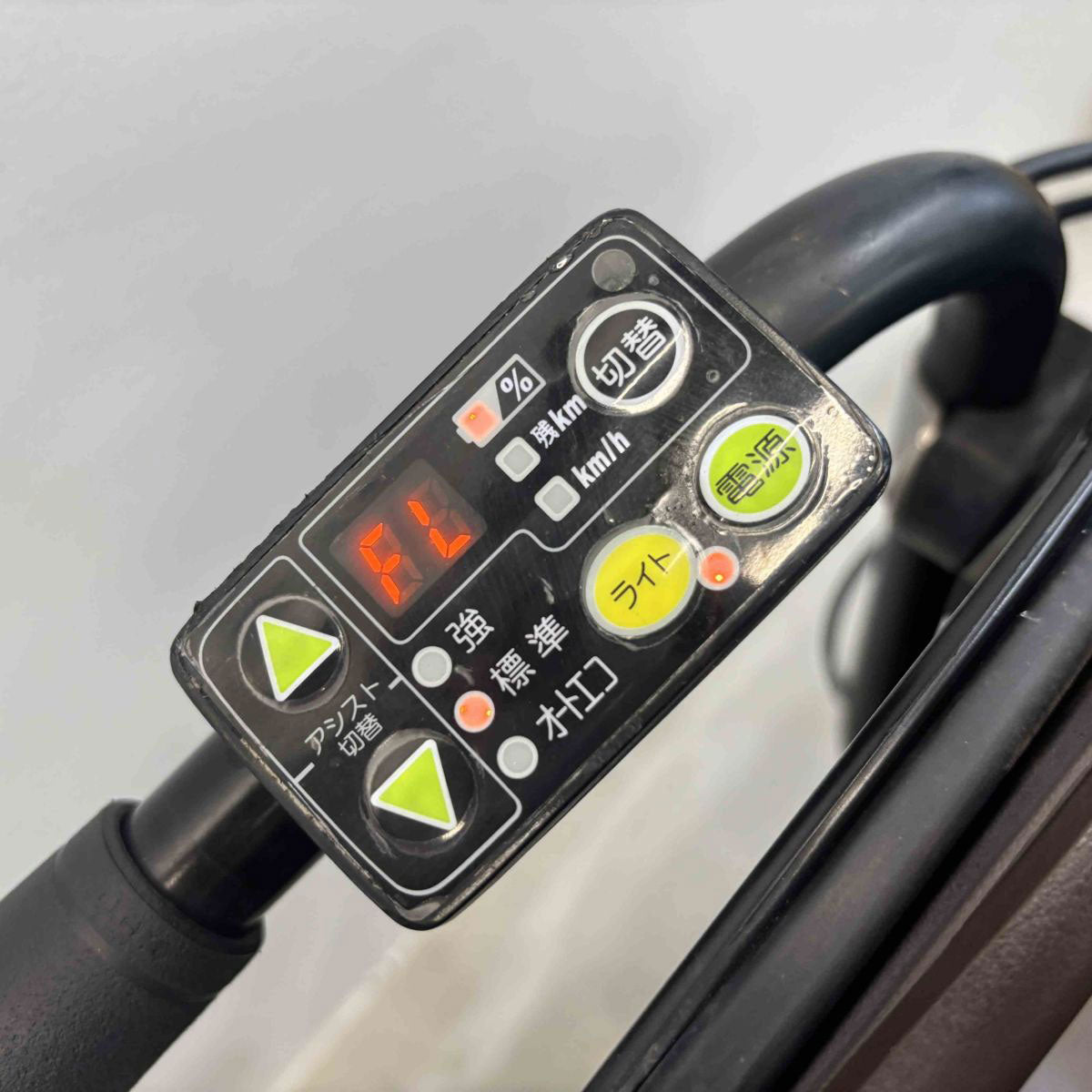 中古電動自転車 ブリヂストン アンジェリーノプティットe グリーン 20インチ YK054