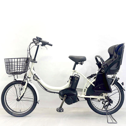 ブリヂストン ビッケ2e ホワイト 20インチ YK055 【中古車】