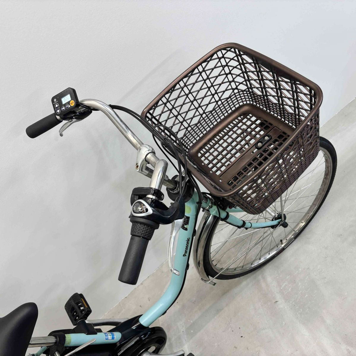 中古電動自転車 パナソニック ビビDX グリーン 26インチ YK057