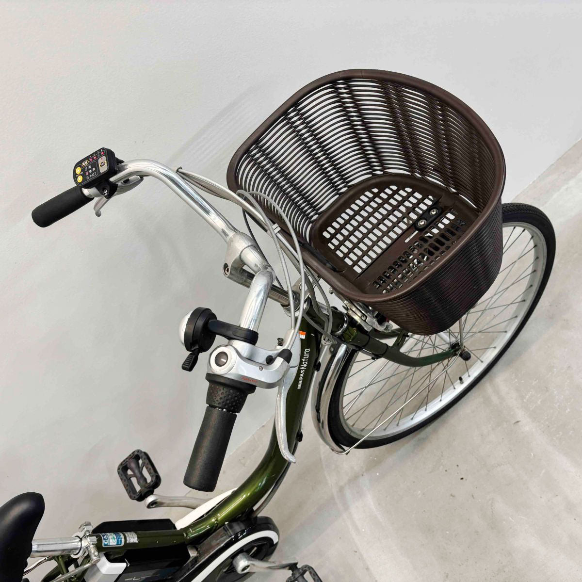 中古電動自転車 ヤマハ PAS ナチュラT グリーン 26インチ YK058