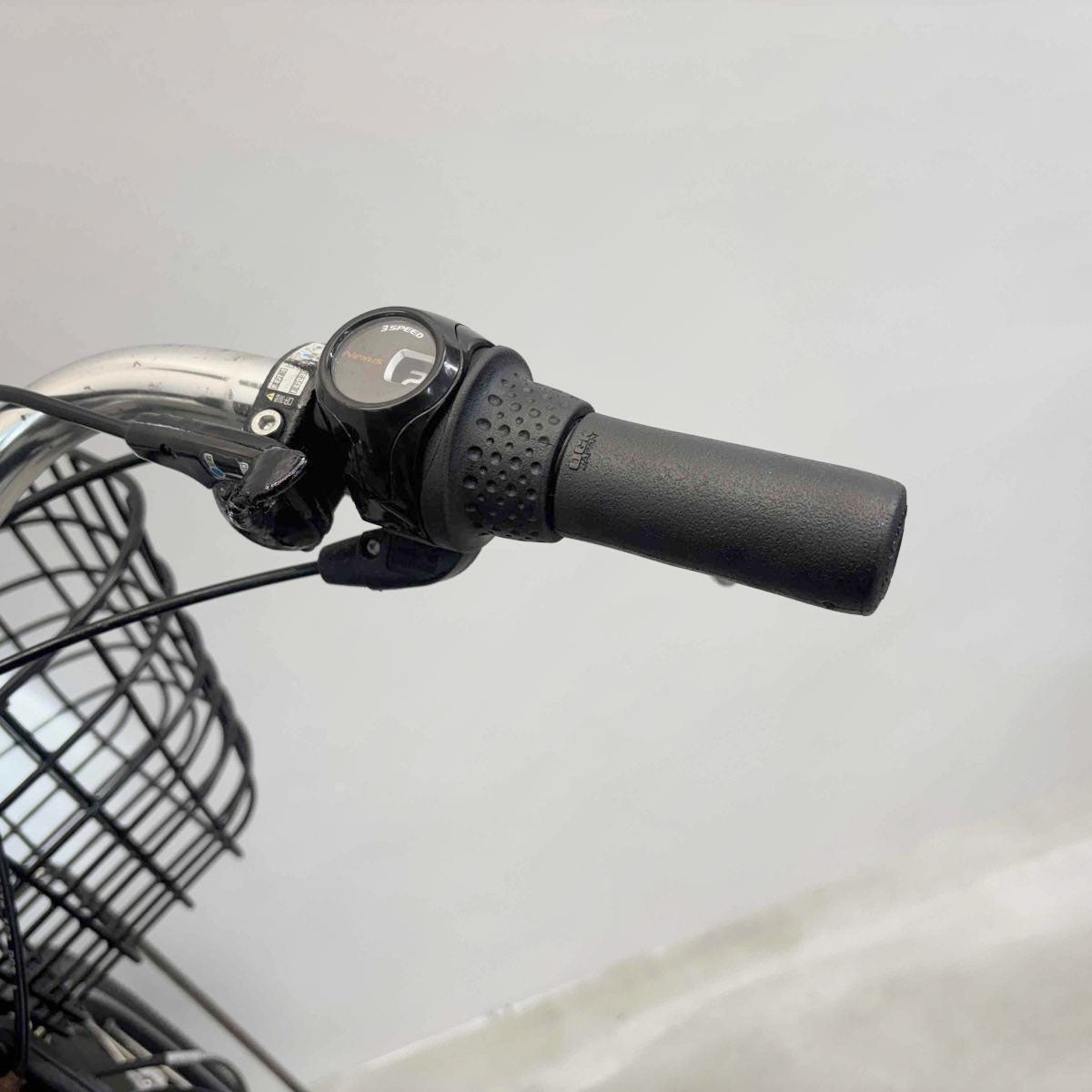 中古電動自転車 ブリヂストン ハイディツー カーキ 26インチ YK060
