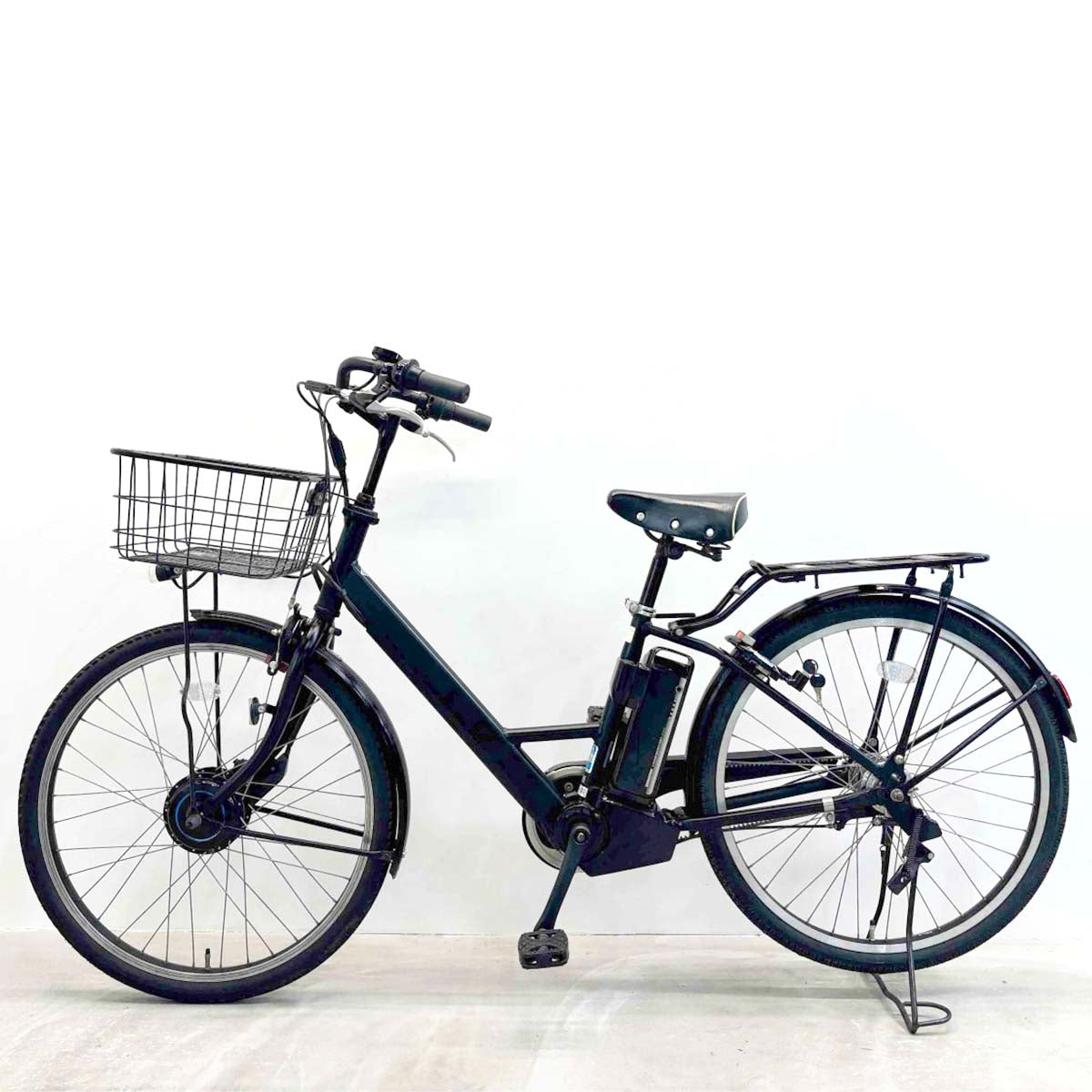 中古電動自転車 ブリヂストン ステップクルーズe ブラック 26インチ YK065