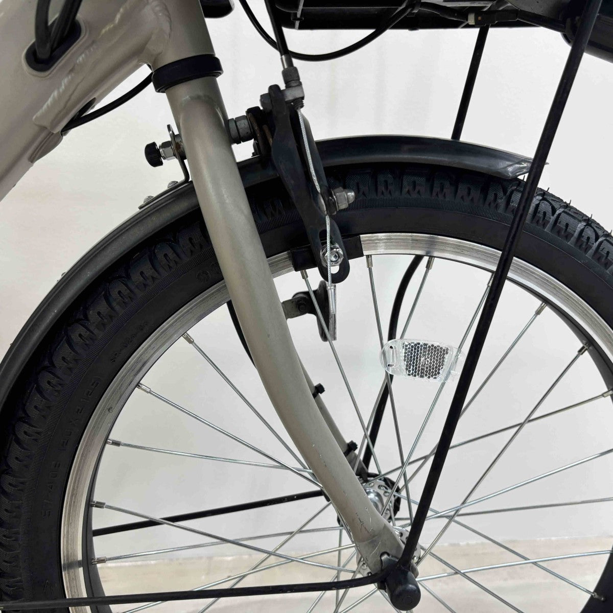 中古電動自転車 ヤマハ PAS バビーアンSP ベージュ 20インチ YK066