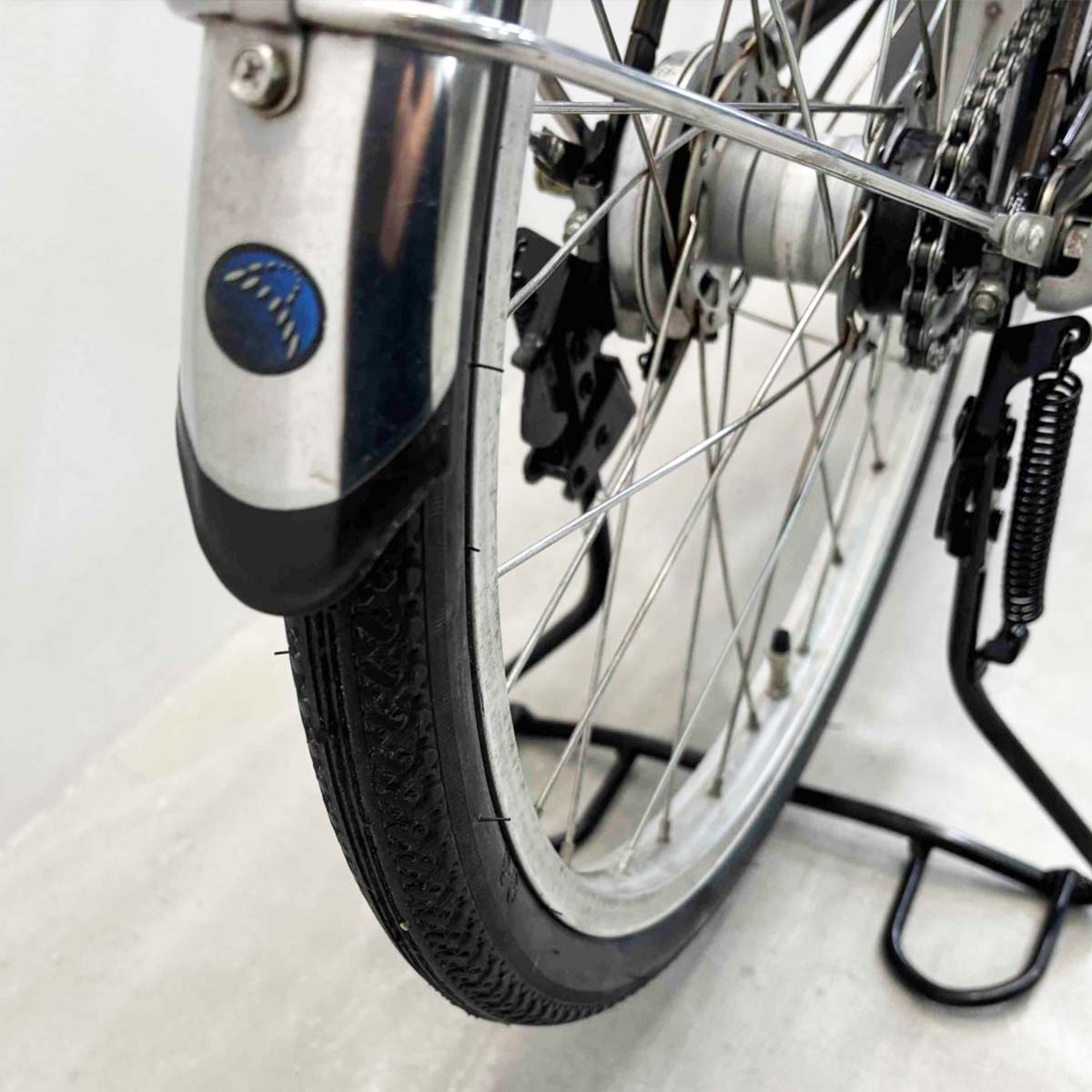 中古電動自転車 パナソニック ビビ20 ブラウン 20インチ YK067