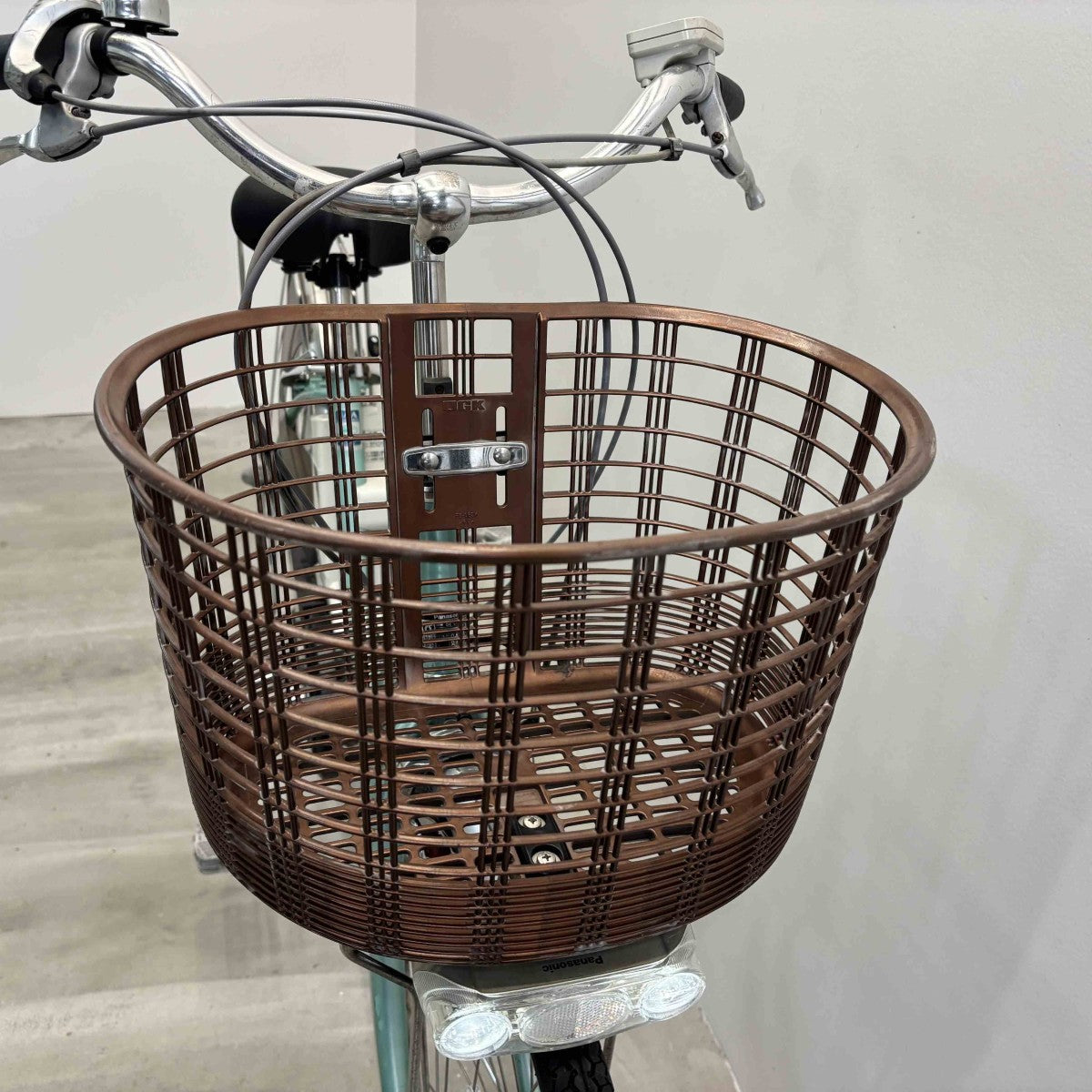 中古電動自転車 パナソニック ビビライトU グリーン 26インチ YK068