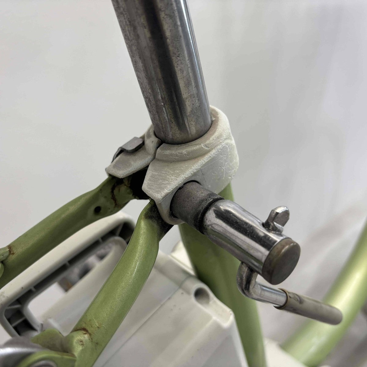 中古電動自転車 新品バッテリー パナソニック ビビEX グリーン 26インチ YK069