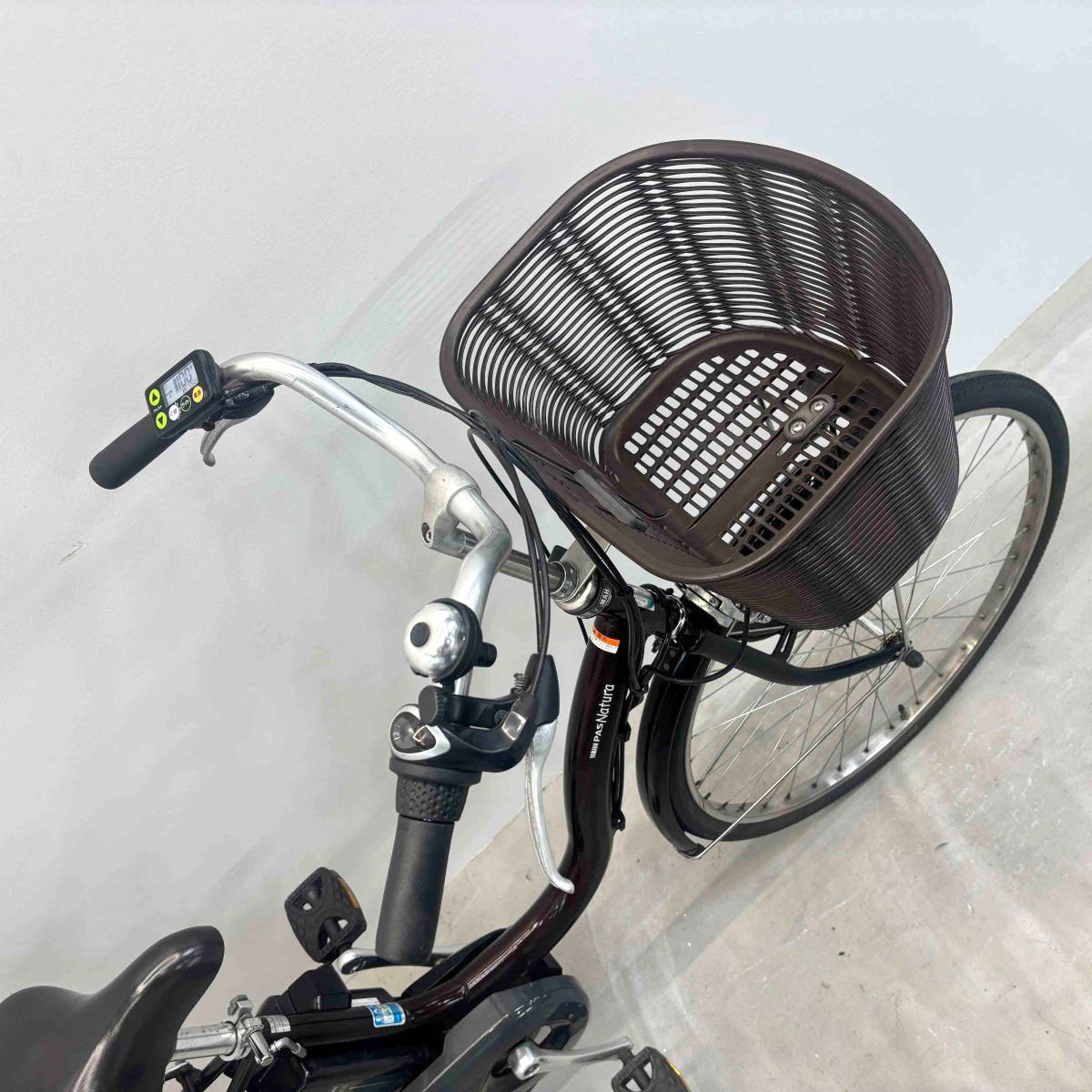 中古電動自転車 ヤマハ PAS ナチュラXL ブラウン 26インチ YK072