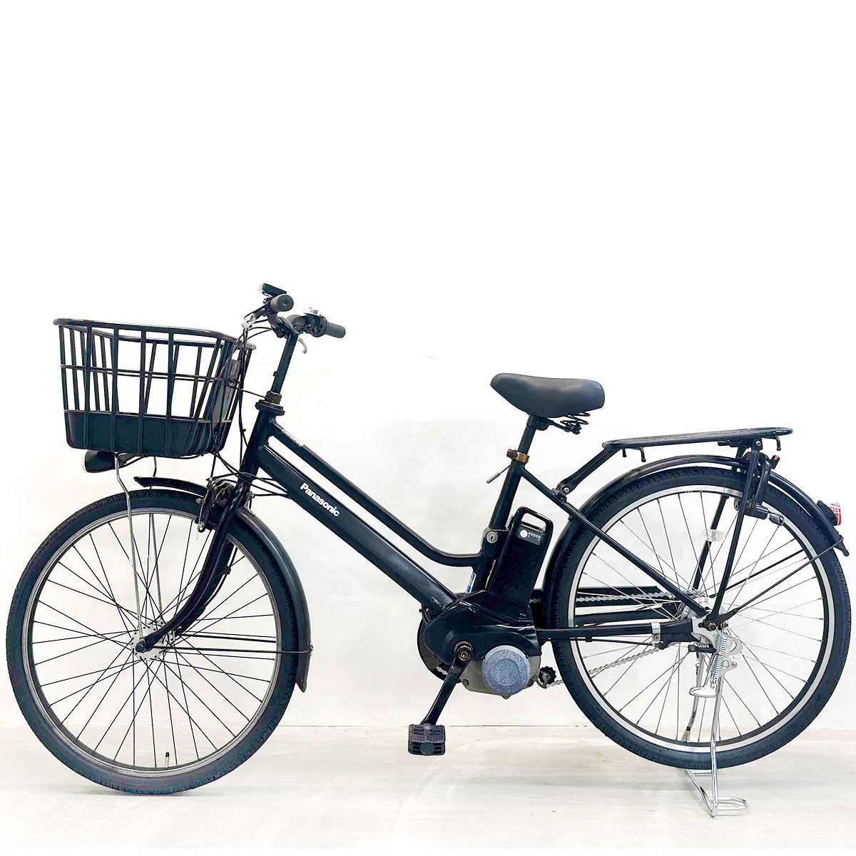 中古電動自転車 パナソニック ティモS ブラック 26インチ YK073