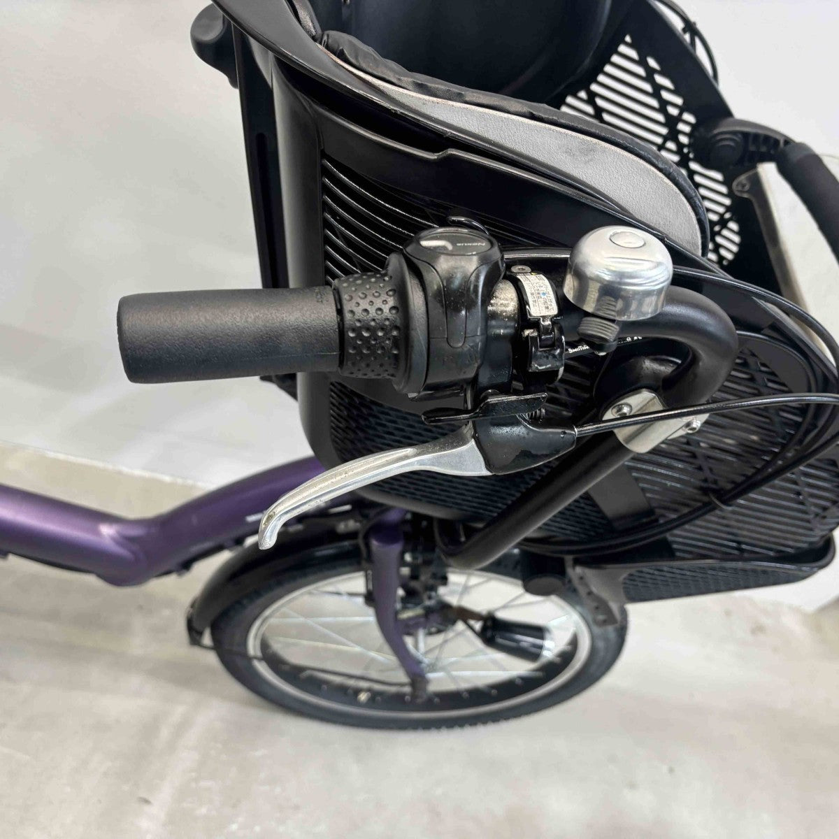 中古電動自転車 ヤマハ PAS キッスミニ パープル 20インチ YK076