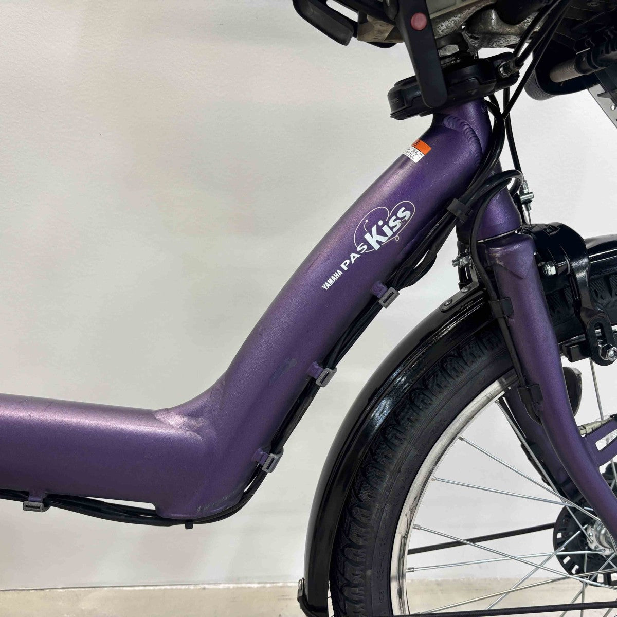 中古電動自転車 ヤマハ PAS キッスミニ パープル 20インチ YK076