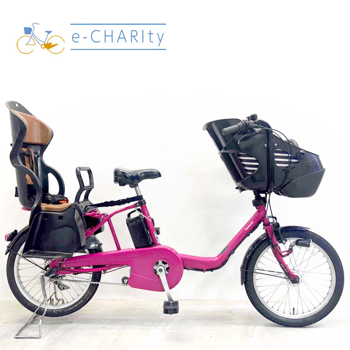 パナソニック ギュットミニDX ピンク 20インチ YK078 【中古車】
