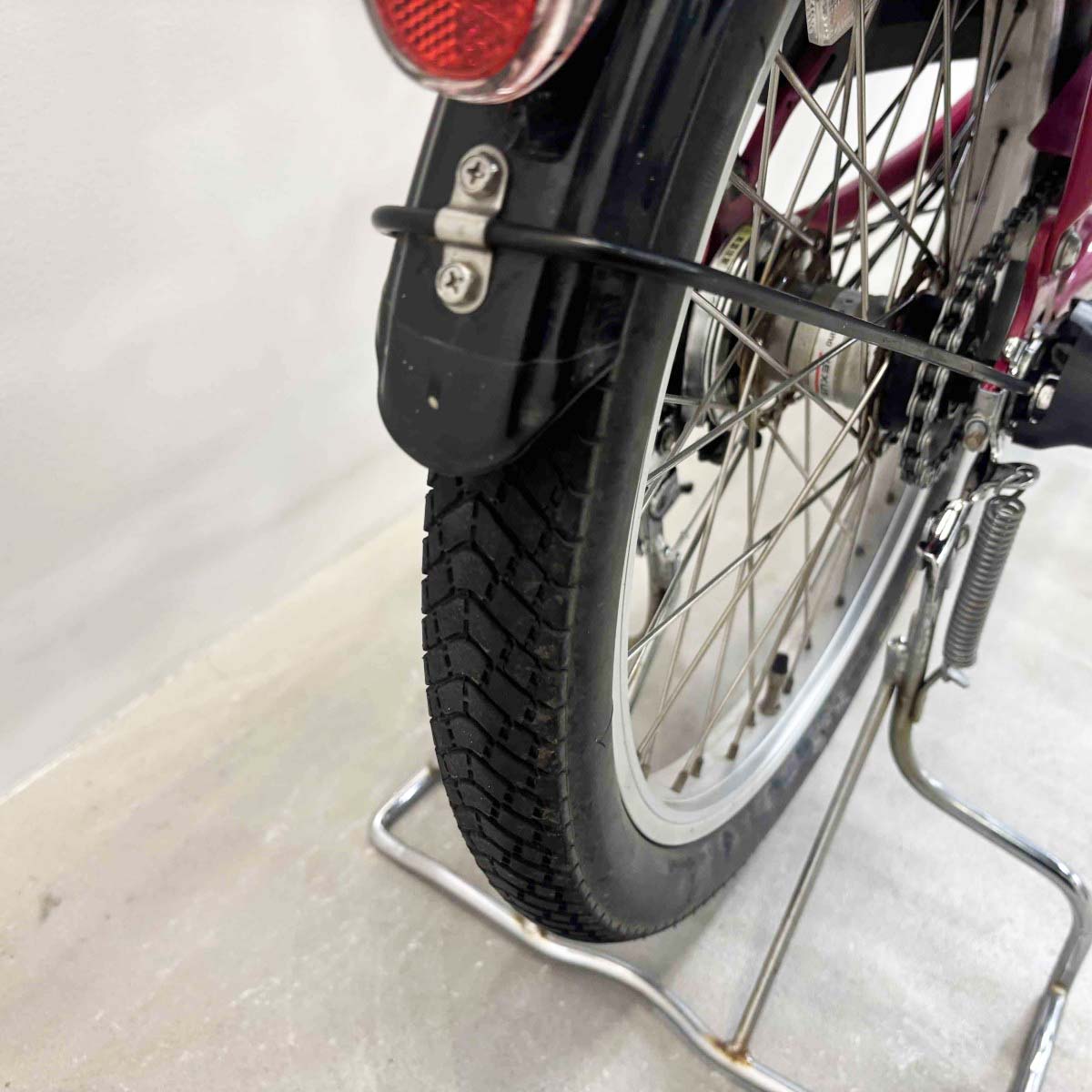 中古電動自転車 パナソニック ギュットミニDX ピンク 20インチ YK078