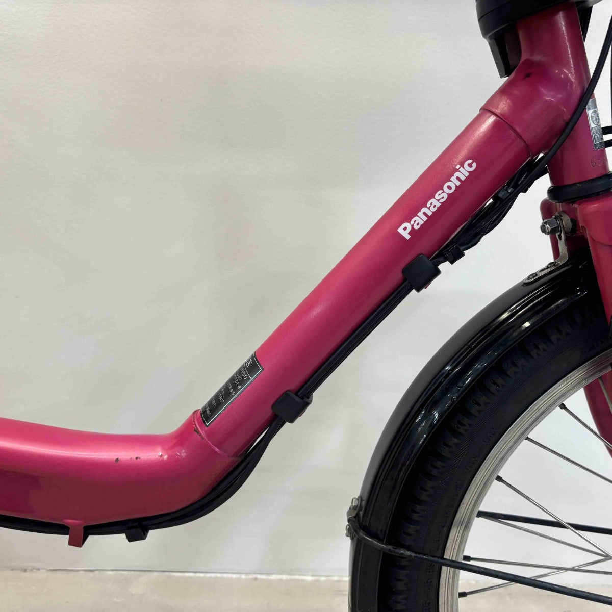 中古電動自転車 パナソニック ギュットミニDX ピンク 20インチ YK078